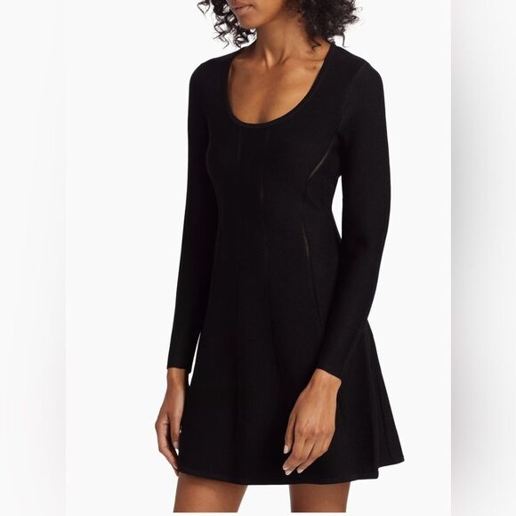 Zimmermann Luminosity Knit Paneled Minidress size 0/us size 4 - Picture 3 of 12